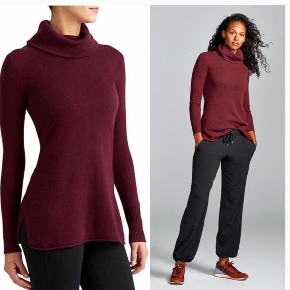 Athleta Cashmere Surrey Turtleneck Sweater